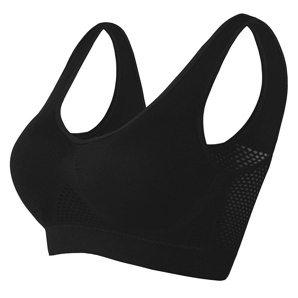 Wirefree Bra Comfort - Женский спортивный бюстгальтер без косточек, дышащий,